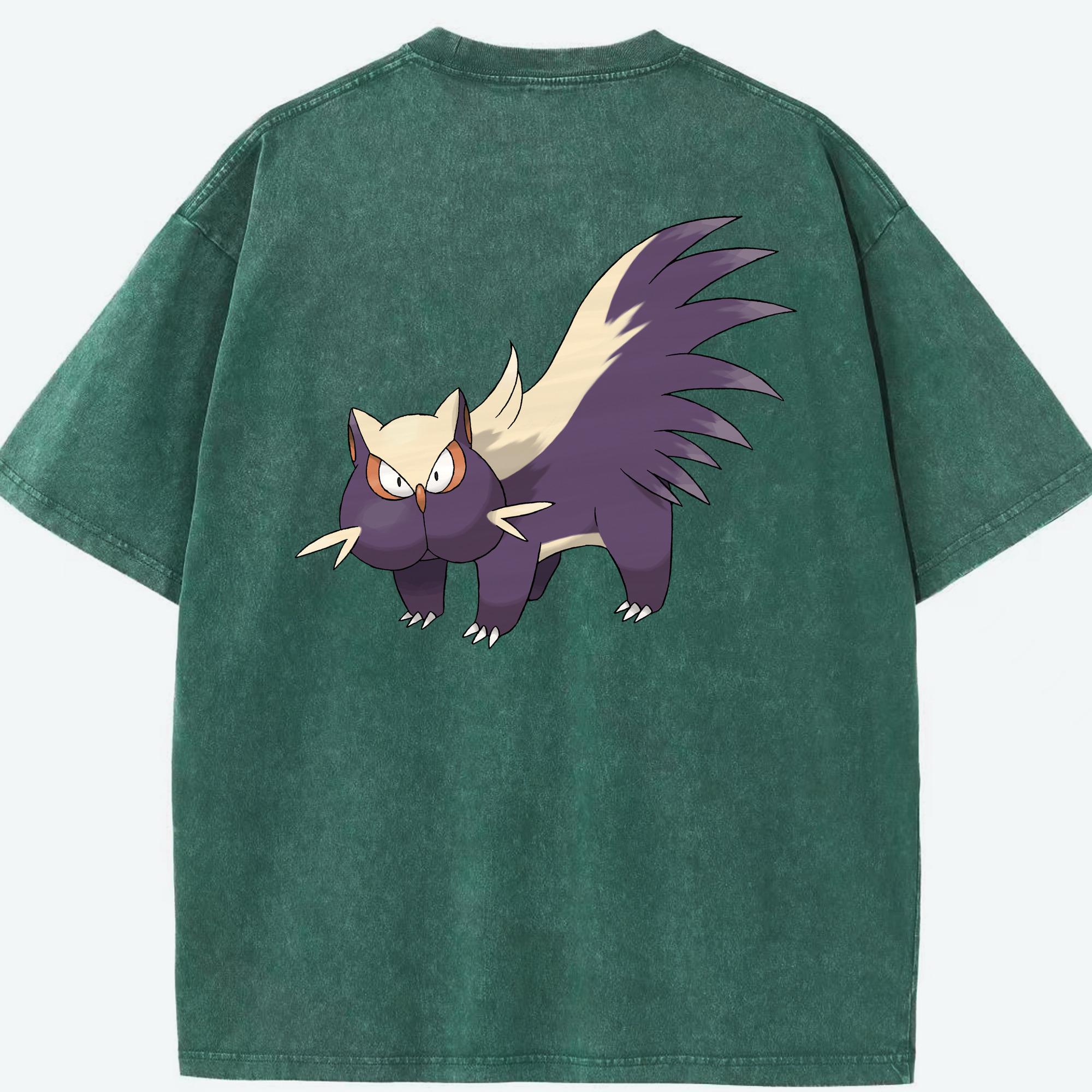 （画像用） ポケットモンスター Pokémon 綿100% ヴィンテージ風 半袖Tシャツ（背面プリント）